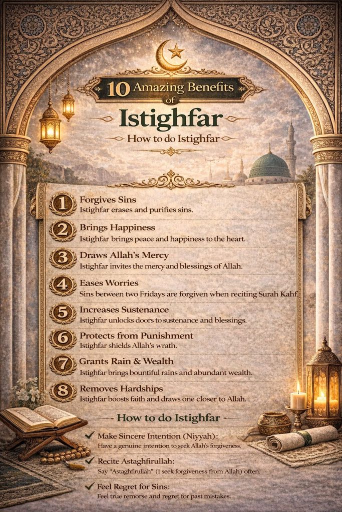 Benefits of Istighfar