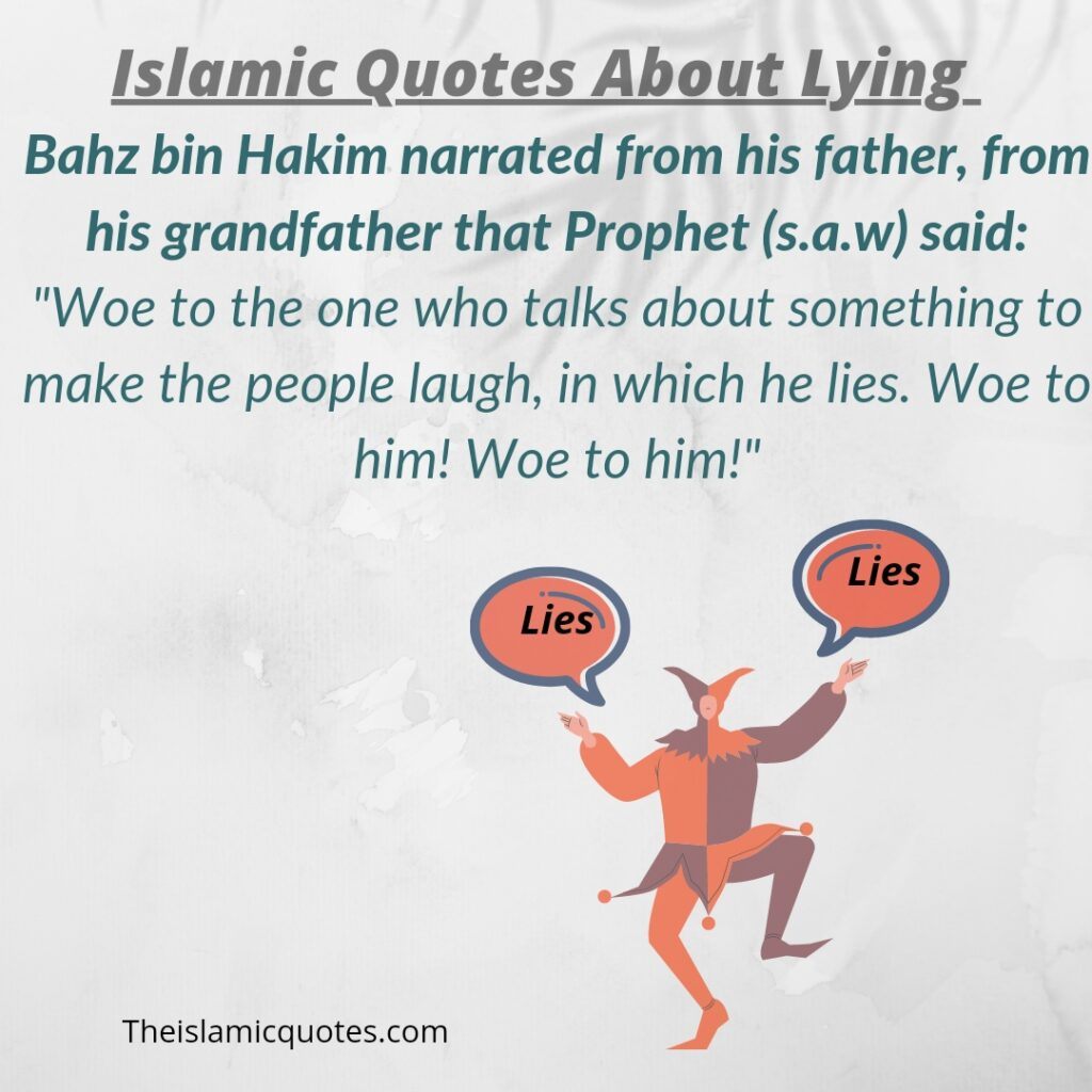 50 Islamic Quotes About Lying with Images  