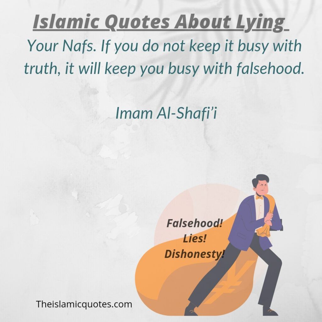 50 Islamic Quotes About Lying with Images  