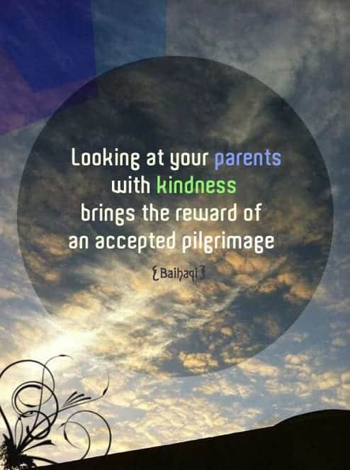 50 Islamic Quotes on Parents with Images-Status of Parents  