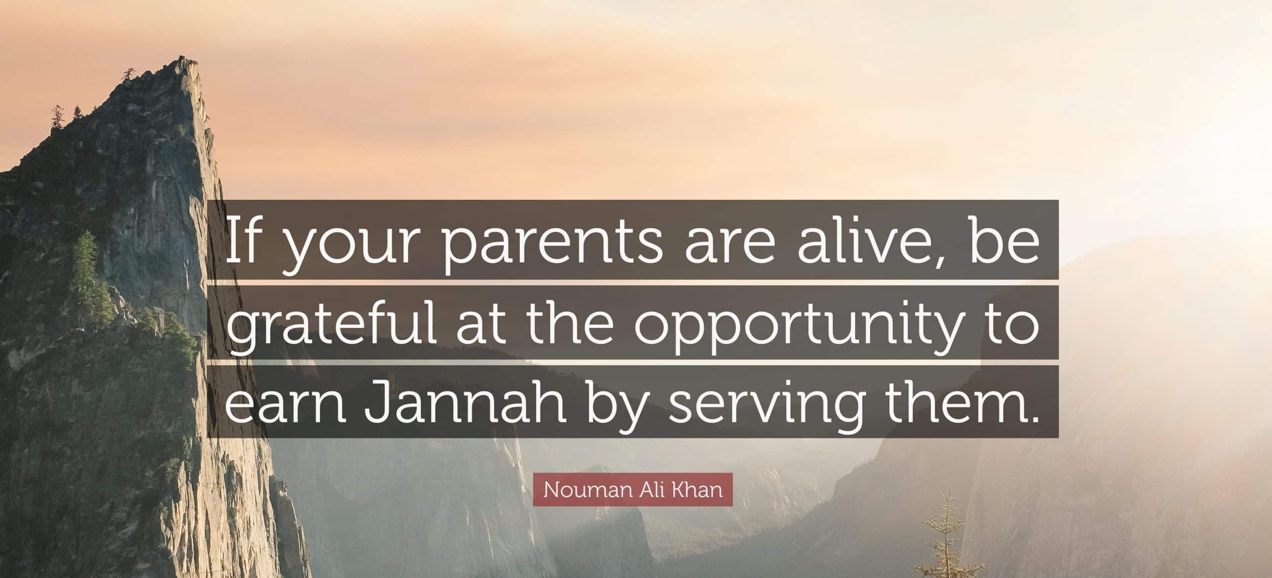 what islam says about parents