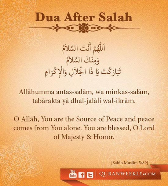 Day after Salah