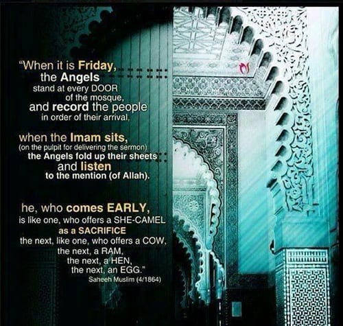 angels at mosque