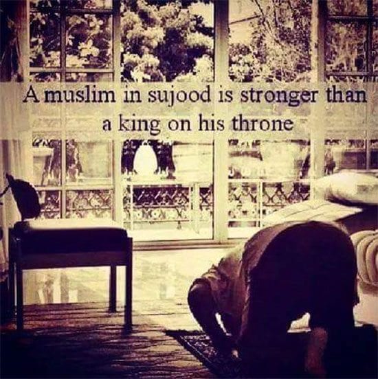 Muslim in Sajood is king