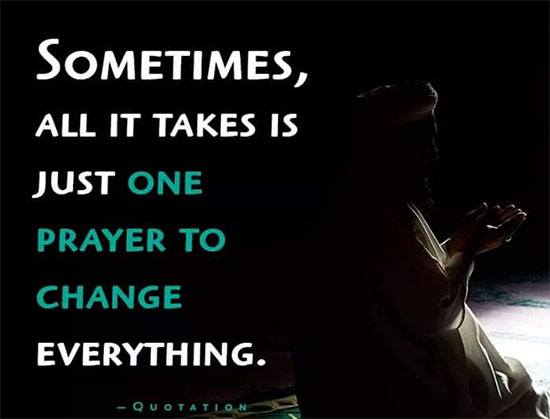 prayer changes everything