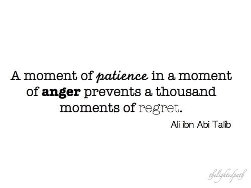 40 Islamic Quotes About Anger and Anger Management