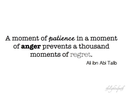 40 Islamic Quotes About Anger and Anger Management  