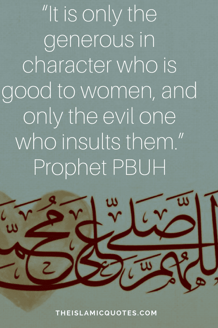 50 Best Islamic Quotes on Women and Status in Islam  