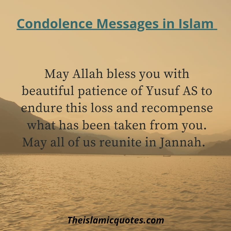 Condolence Messages in Islam