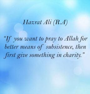 20+ Islamic Quotes on Charity-Aayahs and hadiths on Sadqah  