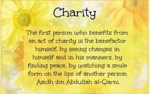 20+ Islamic Quotes on Charity-Aayahs and hadiths on Sadqah  