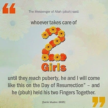 Islamic Quotes about Daughters-The Blessings of Daughters in Islam  