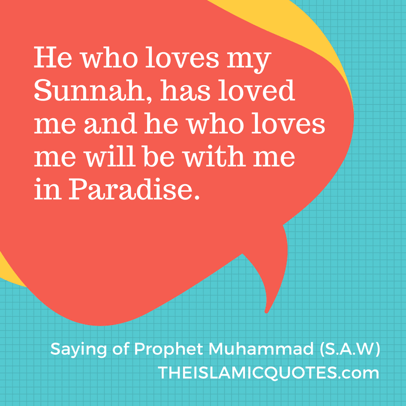 Quotes of Prophet Muhammad (S.A.W)
