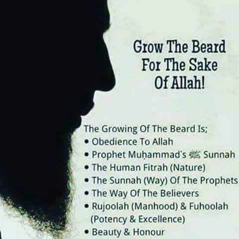 what islam says about beard