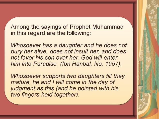 Islamic Quotes about Daughters-The Blessings of Daughters in Islam