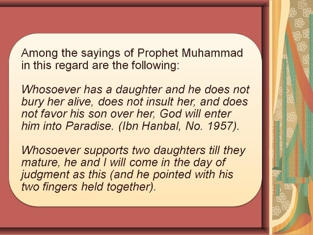 Islamic Quotes about Daughters-The Blessings of Daughters in Islam  