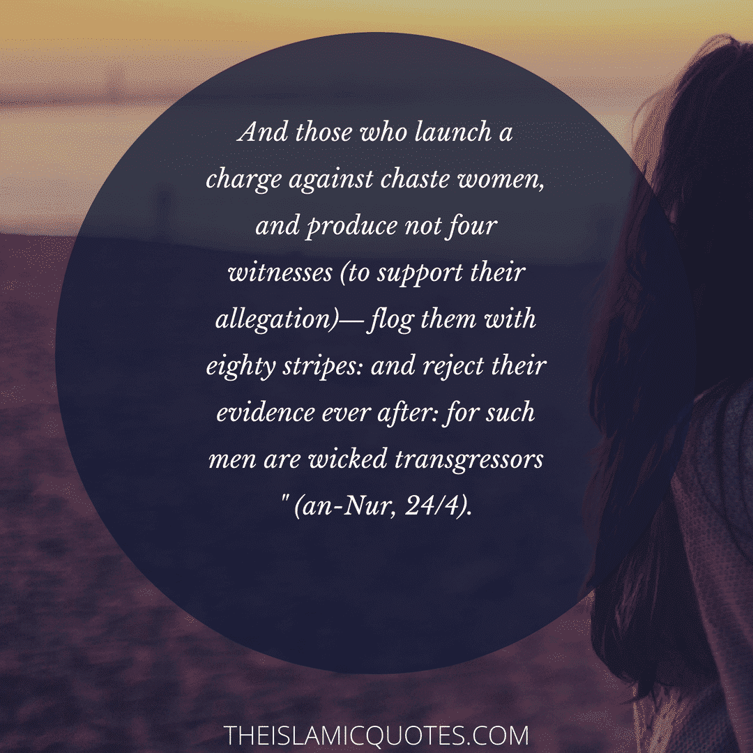 Zina in Islam - 30 Islamic Quotes about Zina and Punishment