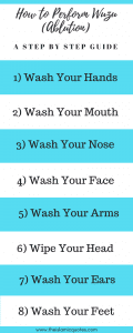 How To Perform Ablution (Wudu) (1)