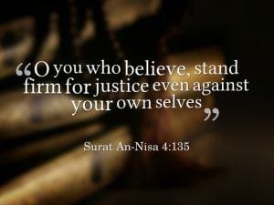 Justice in Islam-25 Inspirational Islamic Quotes on Justice