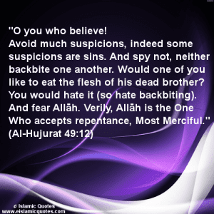 Hadiths And Islamic Quotes On Backbiting (1)