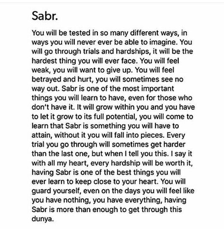 Sabr in Islam-30 Beautiful Islamic Quotes on Sabr & Patience  