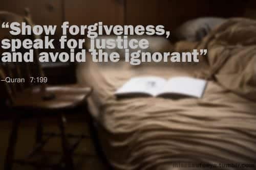 30 Islamic Quotes on Forgiveness  