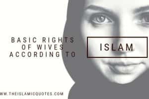The 15 Basic Rights of Wives in Islam