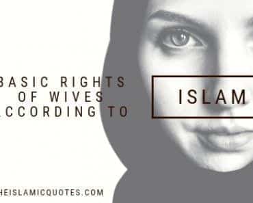 The 15 Basic Rights of Wives in Islam  
