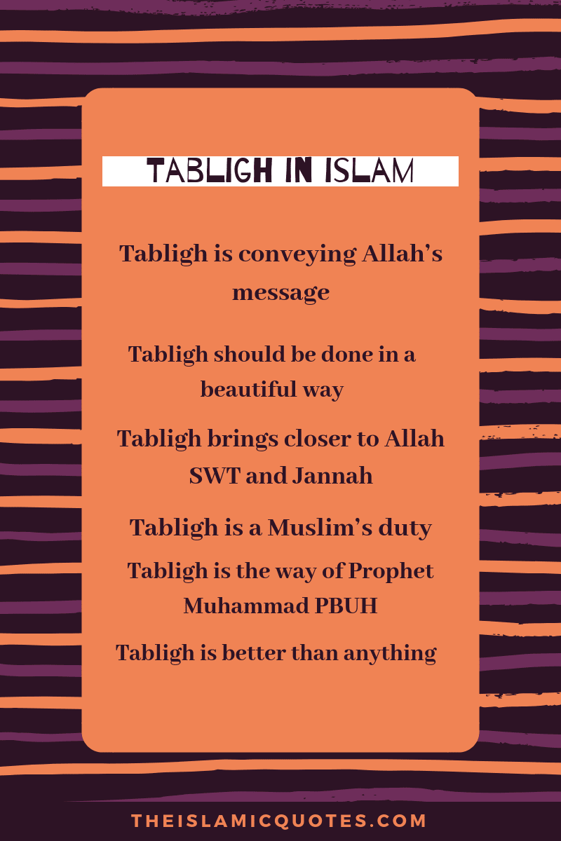 22 Inspirational Islamic Quotes On Tabligh And Dawah  