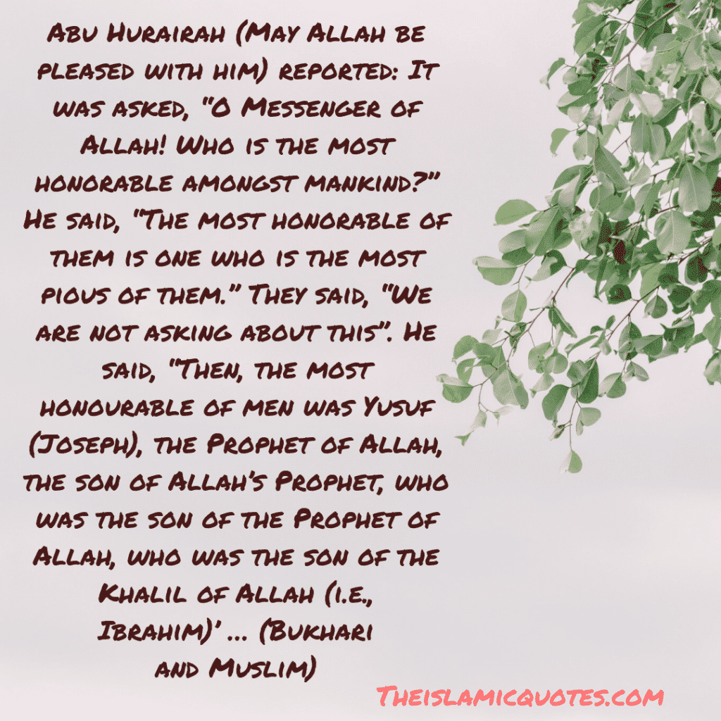 Surah Yusuf lessons (17)