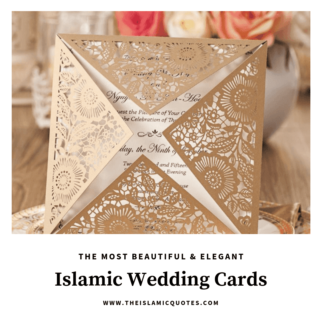 25 islamic wedding invitation card designs for muslims