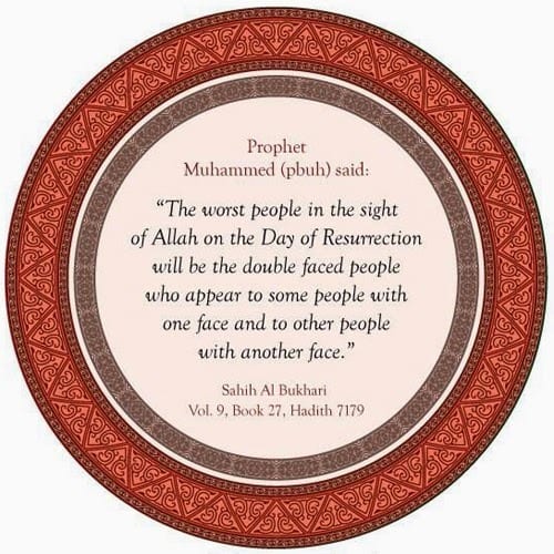 Hypocrisy in Islam quotes (16)