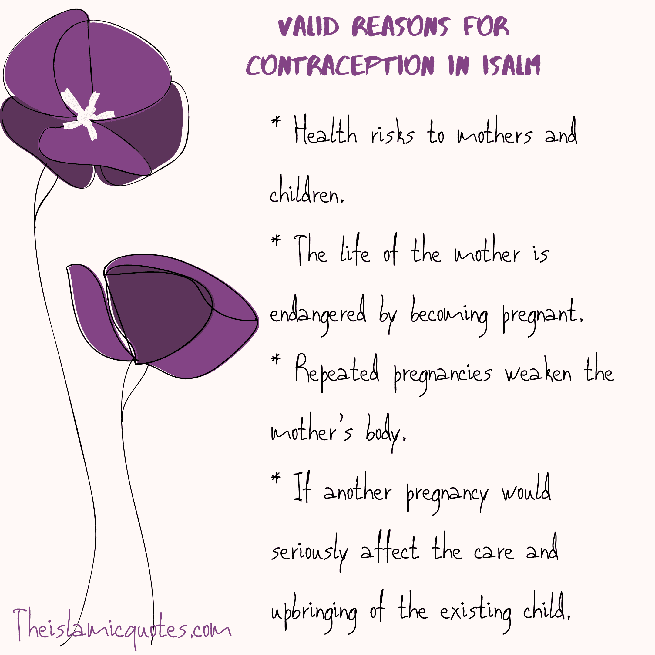 Family Planning In Islam8 Islamic Birth Control Methods for Muslims