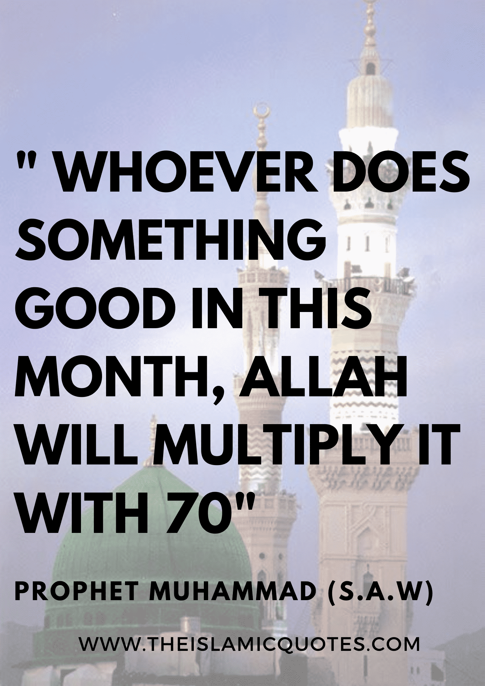 ramadan quotes hadith