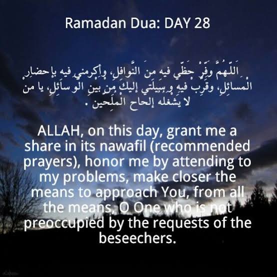 Ramadan Duas Complete Collection & 30 Daily Duas For Ramadan  