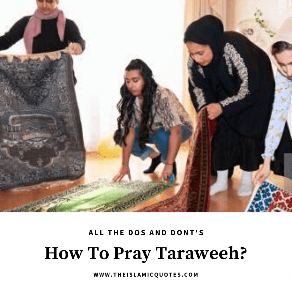 How to pray taraweeh at home 7 dos and dont s of taraweeh