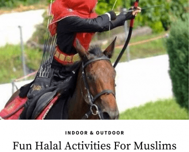 halal hobbies and activities