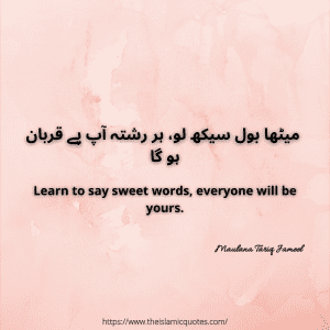 Islamic quotes by maulana tariq jameel