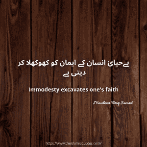 Islamic quotes by maulana tariq jameel