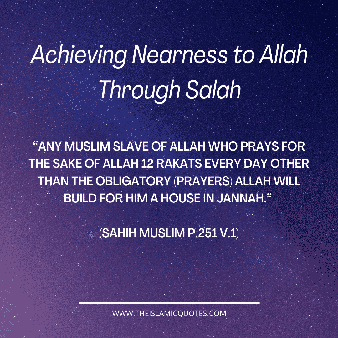 Attaining nearness to Allah