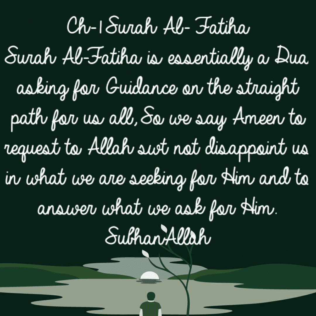 Surah Fatihah Summary-7 Beautiful Lessons From Surah Fatiha  