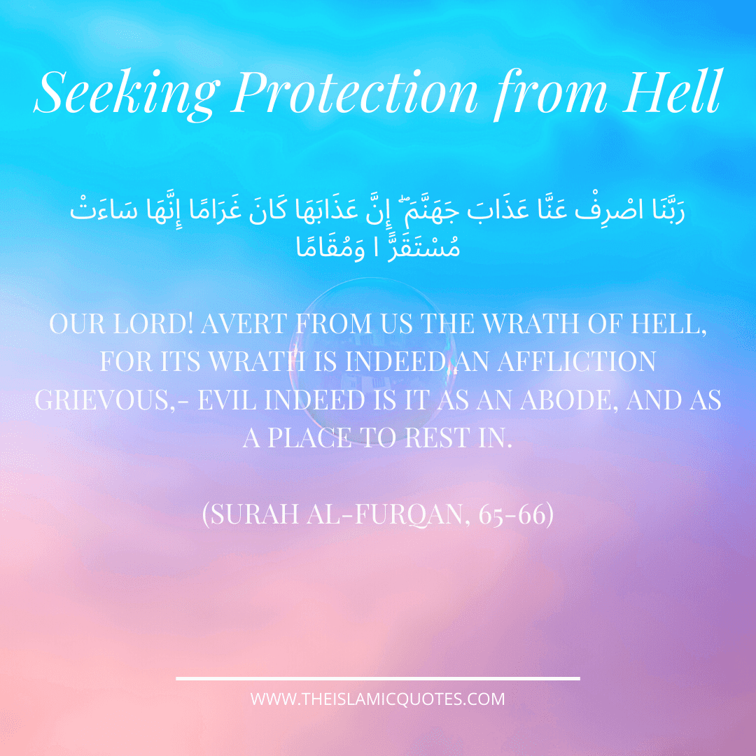 7 Duas for Jannah/Paradise and Protection from Hell Fire  
