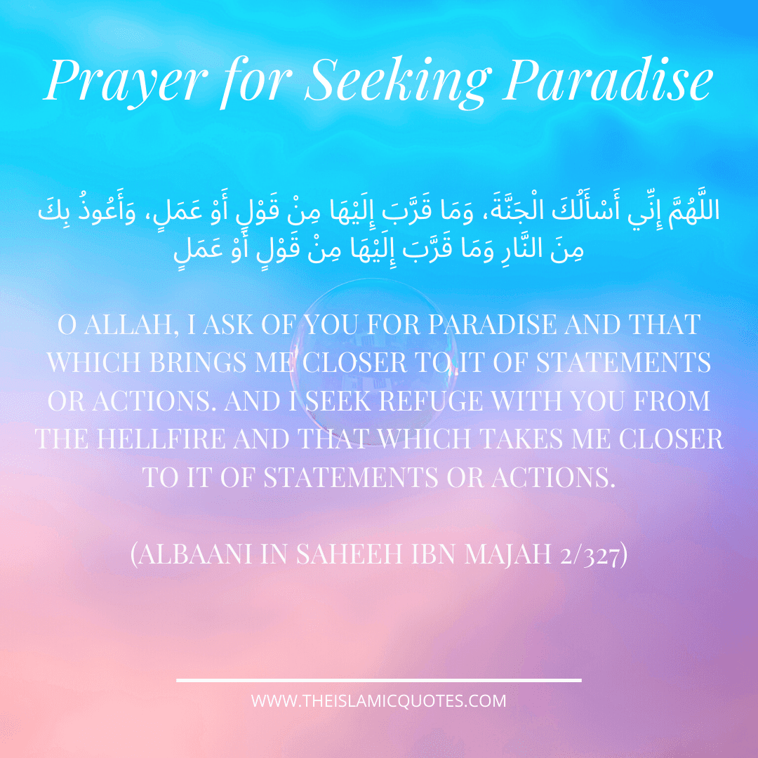 Powerful Prayers to Ask Allah (SWT) for Paradise and Seeking Protection from Hell Fire