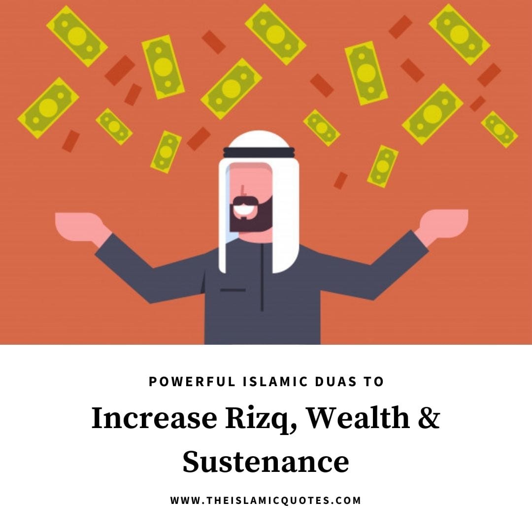 8 Duas to Increase Rizq & Wealth from the Quran & Sunnah  