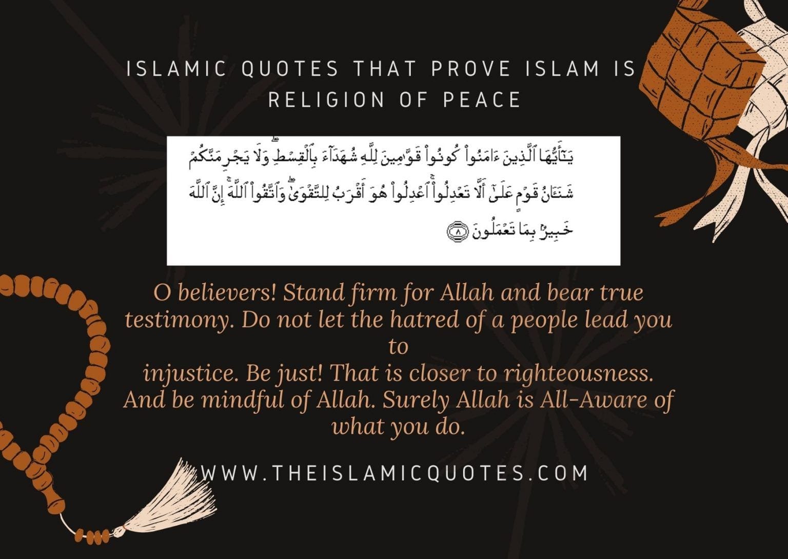 Quranic verses on peace 10 verses proving islam is peaceful