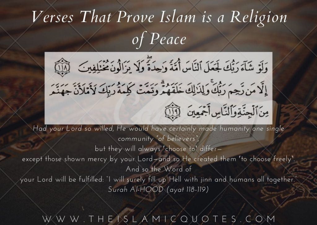 religion and peace islam essay