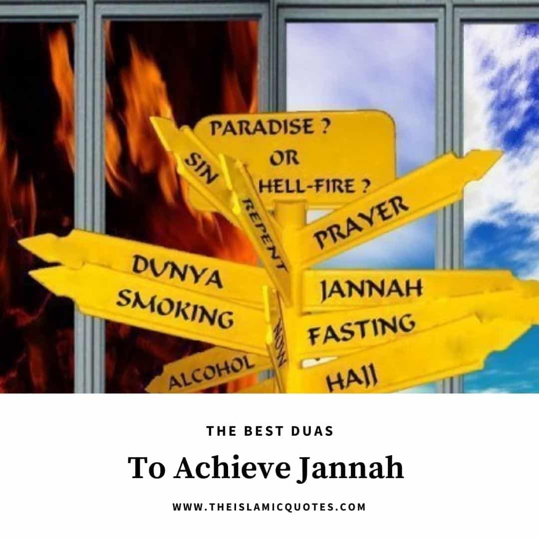 7 Duas for Jannah/Paradise and Protection from Hell Fire  