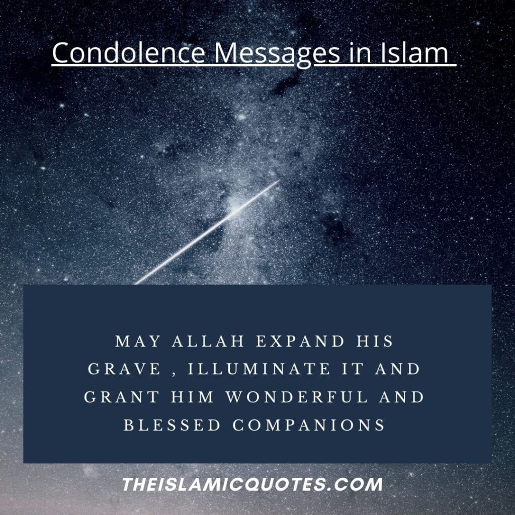 Praying for the grave of the Deceased 1 Condolence Messages in Islam
