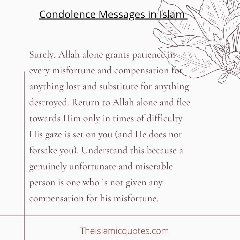 30 Islamic Condolence Messages to Support Fellow Muslims  