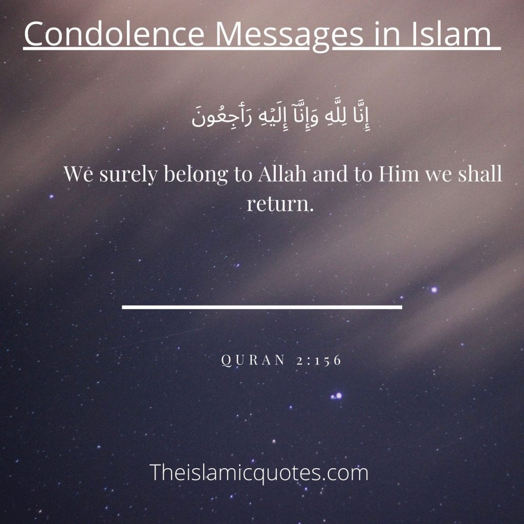 30 Islamic Condolence Messages to Support Fellow Muslims  